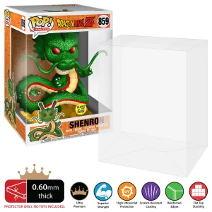 10 INCH STANDARD Pop Protectors for JUMBO Funko (0.60mm thick, UV & Scratch Resistant) 12.875h x 8.75w x 8.25d