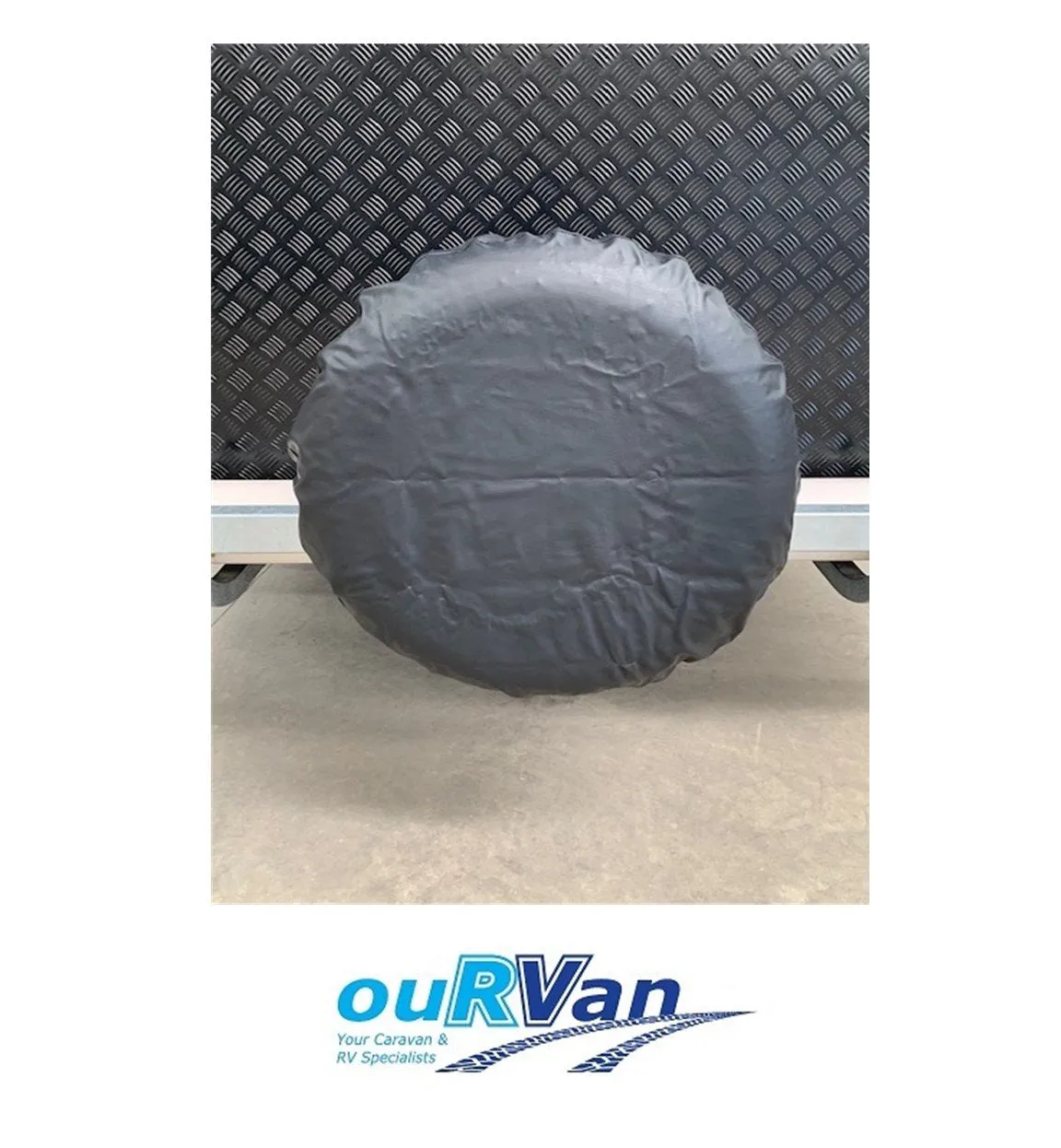 CARAVAN SPARE TYRE WHEEL COVER WITHOUT LOGO SUIT TYRE 235/75/15 CARAVAN RV RV00006