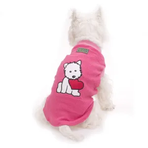 Hamish McBeth Pink Heart Puppy Dog Pyjamas