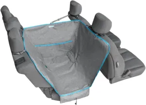 Kurgo Wander Half Hammock Half Car Seat Cover For Pets Car Hammocks For Dogs Heather Grey