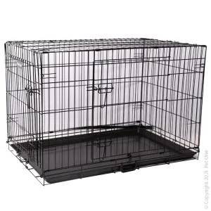 Pet One Collapsible Dog Crate Cage D48 122lx75wx81h *click & Collect Or Local Delivery Only*