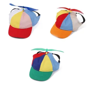 Poochi Paws Colorful Propeller Hat for Pets