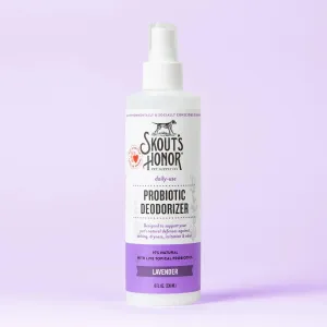 Skout's Honor Probiotic Lavender Deodorizer 8-oz, For Dogs & Cats