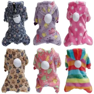 Soft Flannel Dog Pajamas for Cold Weather Comfort