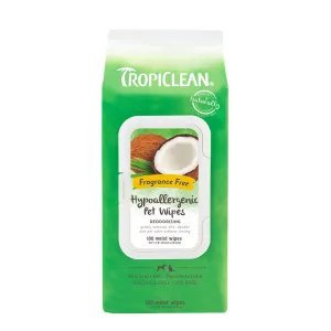 Tropiclean Hypoallergenic Pet Wipes